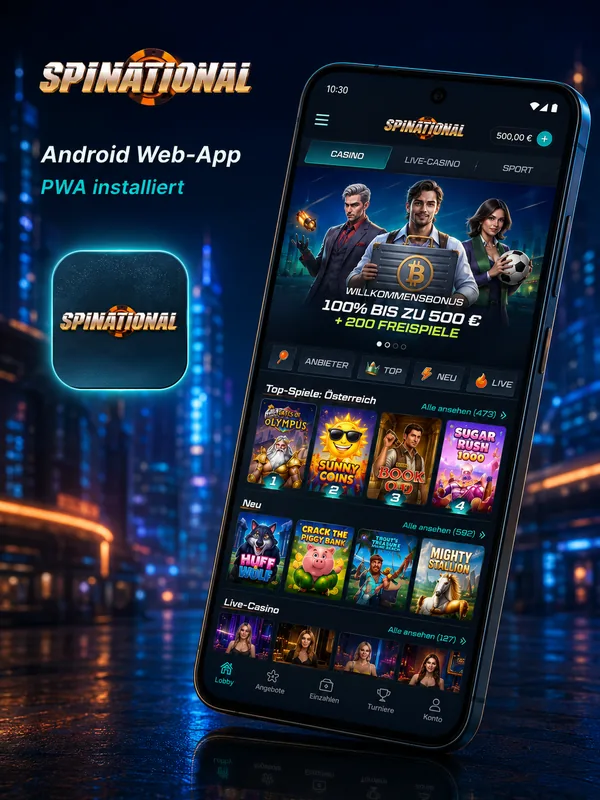 Spinational auf Android